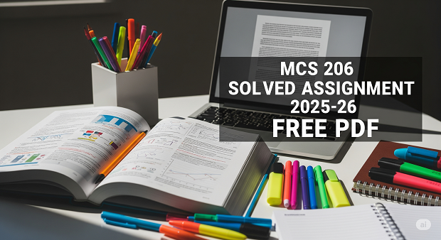MCS 206 SOLVED ASSIGNMENT 2025-26 FREE PDF